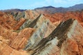 Danxia Geological Park, Zhangye, Gansu Province, China Royalty Free Stock Photo