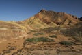 Colorful Zhangye Danxia National Geopark or China`s Rainbow Mountains, Gansu, China Royalty Free Stock Photo