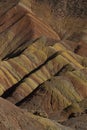 Colorful Zhangye Danxia National Geopark or China`s Rainbow Mountains, Gansu, China Royalty Free Stock Photo