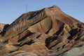 Colorful Zhangye Danxia National Geopark or China`s Rainbow Mountains, Gansu, China Royalty Free Stock Photo