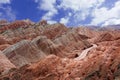 Colorful Danxia landform in Zhangye city, China