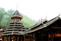 Zhaoxing village , The unique buildings of the nationality