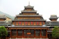 Zhaoxing village , The unique buildings of the nationalityÃÂ  Royalty Free Stock Photo