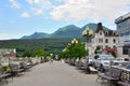 Zheleznovodsk. View of mount Beshtau Royalty Free Stock Photo