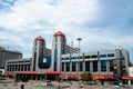 Zhengzhou Railway Station Square during the day