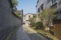 Zhenjiang ancient ferry xinjin antique buildings Royalty Free Stock Photo