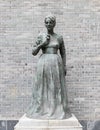 Statue of Pearl S. Buck outside her Museum in Zhenjiang