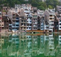 Zhenyuan Ancient Town on Wuyang river in Guizhou Province, China