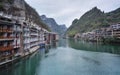 Zhenyuan, old town landscape in guizhou,china