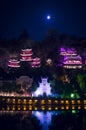 Zhenyuan old town night view