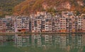 Zhenyuan old town sunset scene 15