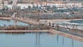 Zhigulevskaya hydroelectric station on the Volga River