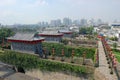 Zhonghua Gate and Nanjing Skyline, China