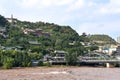 Zhongshan Bridge at Lanzhou, China Royalty Free Stock Photo