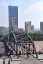 Zhongshan Bridge at Lanzhou, China