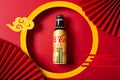 A bottle of zero sugar cola made by Coca-Cola specially for 2020 Toyko Olympic with Chinese style