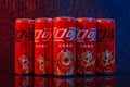 Bottles of Coca-Cola specially for 2022 Chinese New Year of Tiger