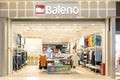 ZHONGSHAN China-April 1 2021:Baleno shop in a shopping mall