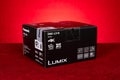 box of a brand new Panasonic Lumix DMC-LX10 camera