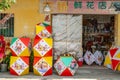 store sells different lanterns for Chinese Mid Autumn Festival. SEP 29 is the Mid Autumn