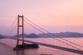 Zhoushan xihoumen bridge closeup