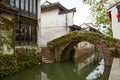 Zhouzhuang Ancient water Town, Kunshan, Suzhou, Jiangsu, China Royalty Free Stock Photo