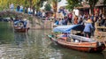 At the Zhouzhuang Water Town, Suzhou, China Royalty Free Stock Photo