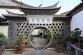 Zhu family garden, old traditional chinese house in Jianshui china