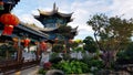 Zhu`s Family Garden in the typical Chinese noble residence of the Zhu`s Family, Jianshui, Yunnan, China