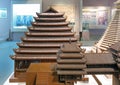 Zhuang architectural model of the Anthropology Museum Of Guangxi, adobe rgb