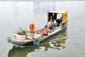 Zhuhai,china:river clean boat