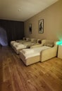 Zhuhai Korean Spa Foot Massage Area Ai Artificial Intelligence Tracking Electronic Interactive Automatic Sensor Sauna Hot Springs