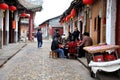 Zhuji ancient lane in China