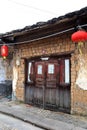 Zhuji ancient lane in China