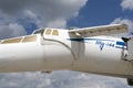Tu-144 airplane at MAKS International Aerospace Salon MAKS-2017