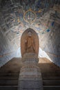 Zhulin Temple in Wutai Mountain at dusk, Shanxi Province, China Royalty Free Stock Photo