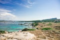 Zia Culumba Beach. Sardinia. Capo Testa. Italy