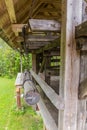 Zicnica (timber cableway) Golobar near Bovec village, Sloven