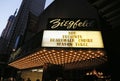 Ziegfeld Theatre marquee Royalty Free Stock Photo
