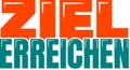 Ziel Erreichen - Reach Goals Lettering Vector Design Royalty Free Stock Photo