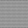 Zig zag black and white lines pattern vector illustration Royalty Free Stock Photo