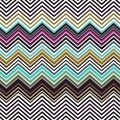 ZigZag Chevron Spectrum Colorful Stripe Background Pattern