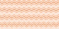 Zig zag seamless pattern, peach fuzz grunge background. Chevron geometric texture. Trendy color 2024 year. Vector illustration Royalty Free Stock Photo