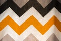Zig zag stripes textile pattern background Royalty Free Stock Photo