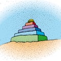 Ziggurat (vector)