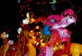 The Zigong Lantern Festival in Zigong, Sichuan, China. Colorful dragon lantern. Royalty Free Stock Photo