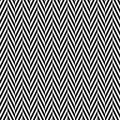 Zigzag chevron seamless pattern background. Alternate black and whitce color. Vector illustration