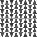 Zigzag. Mosaic with geometric shapes. Seamless pattern. Design with manual hatching. Textile. Ethnic boho ornament. Royalty Free Stock Photo