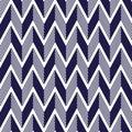 Zigzag pattern with stripes decoration