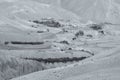 Zigzag road - jilabi road at old route of Leh Srinagar Highway, Ladakh, Jammu and Kashmir, India